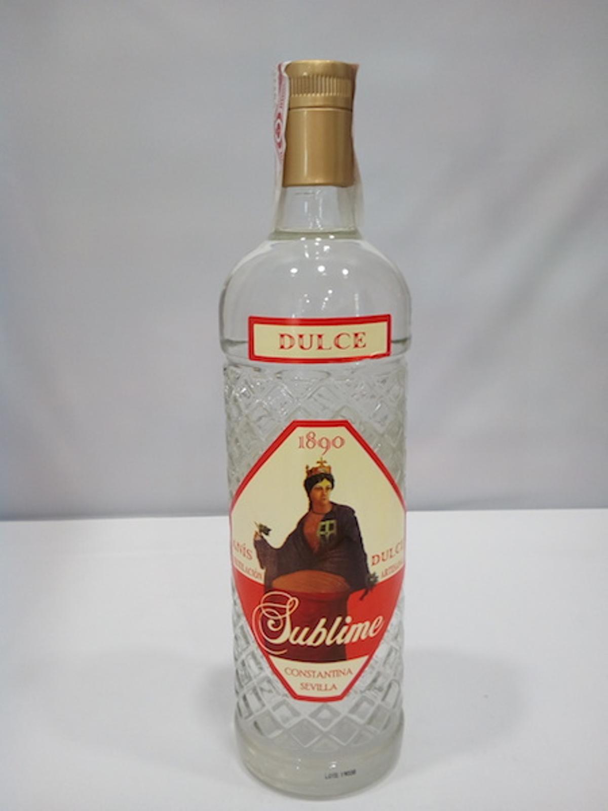 El Anís Dulce Sublime 2023 distinguido como el mejor licor tradicional de Sevilla.