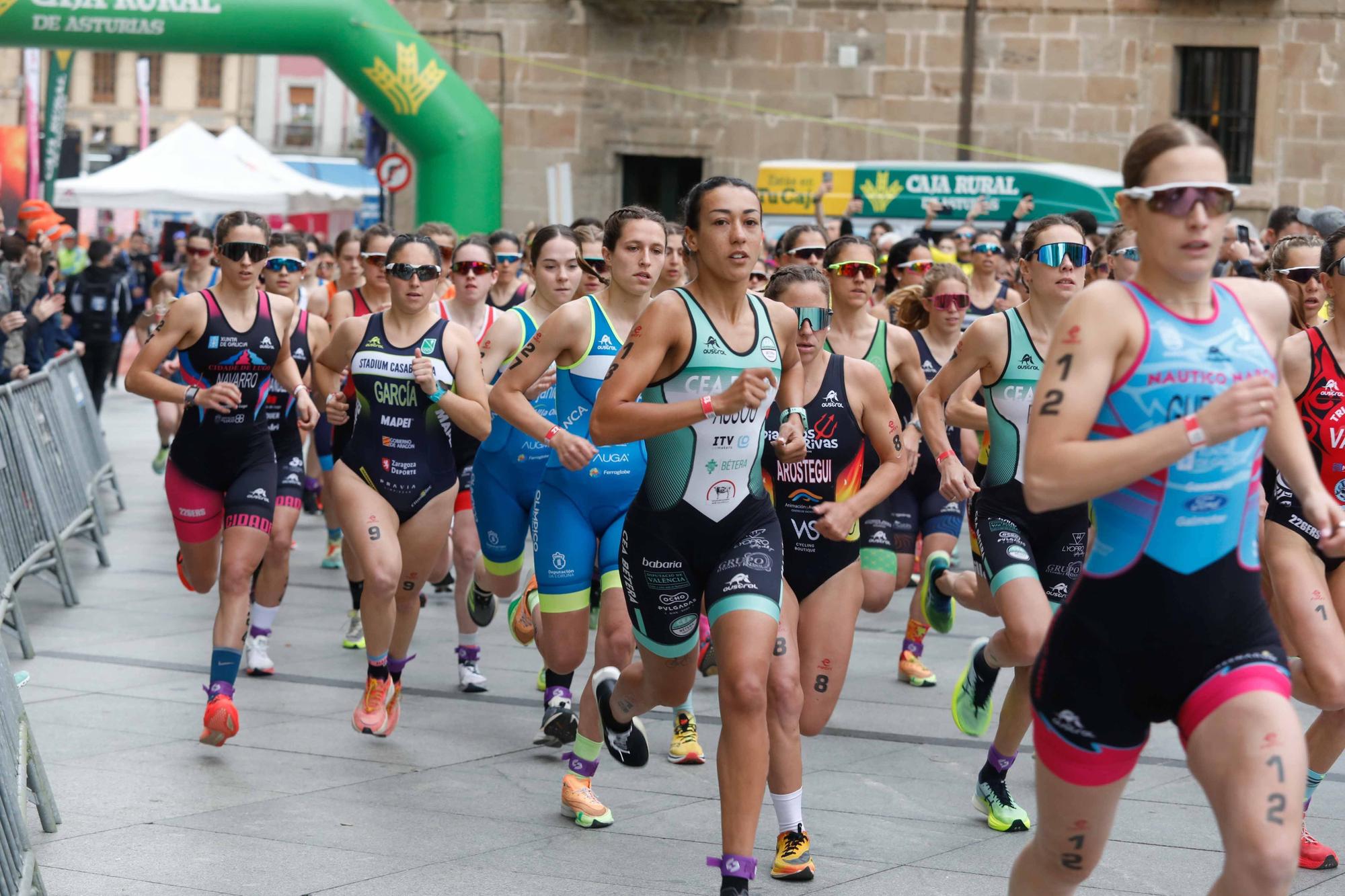 EN IMÁGENES: Así fue la segunda jornada del Campeonato de España de Duatlón en Avilés