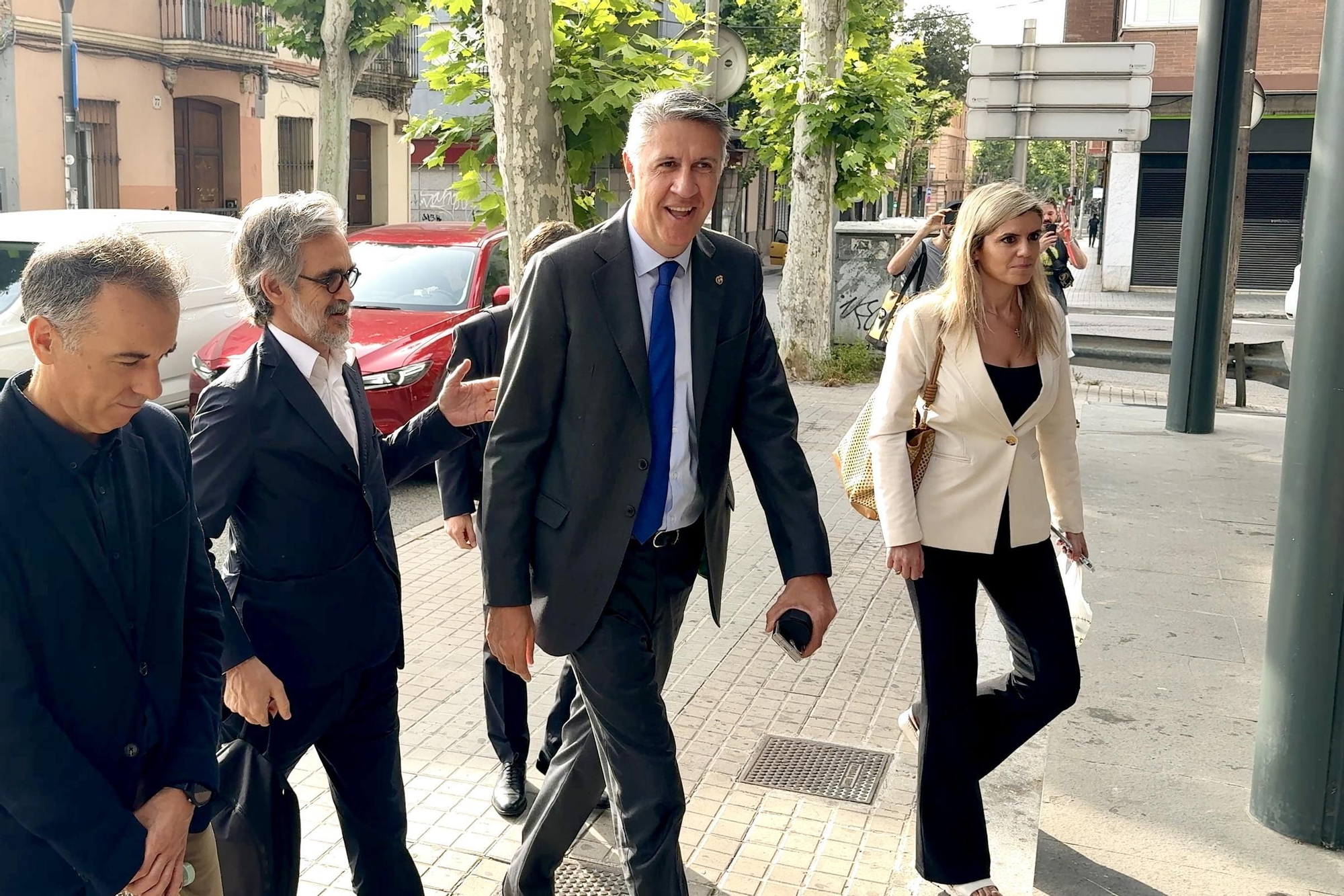 Declaración de Albiol en los juzgados de Badalona por leer datos médicos de una persona sin hogar.