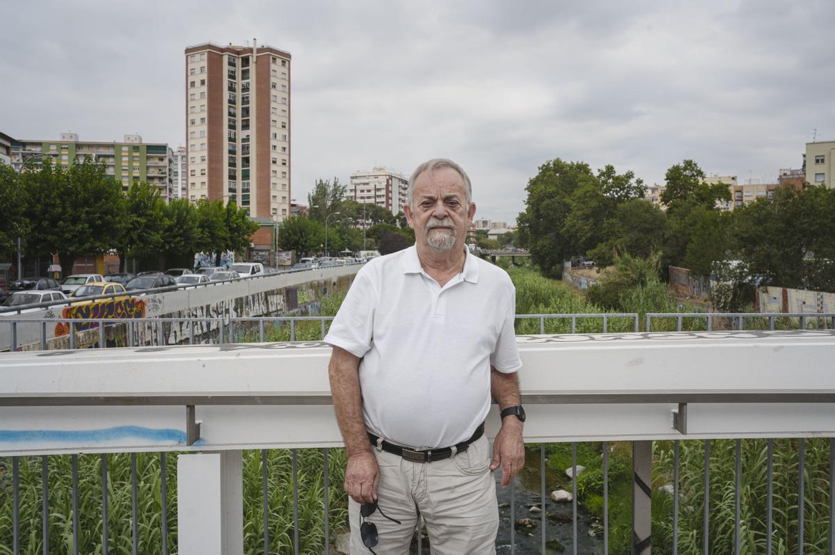 Antonio López, presidente de la Asociación de Vecinos les Fontetes (Cerdanyola)