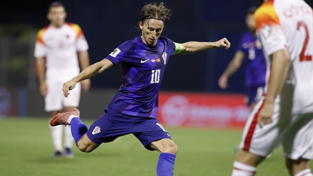 Modric, con la selección