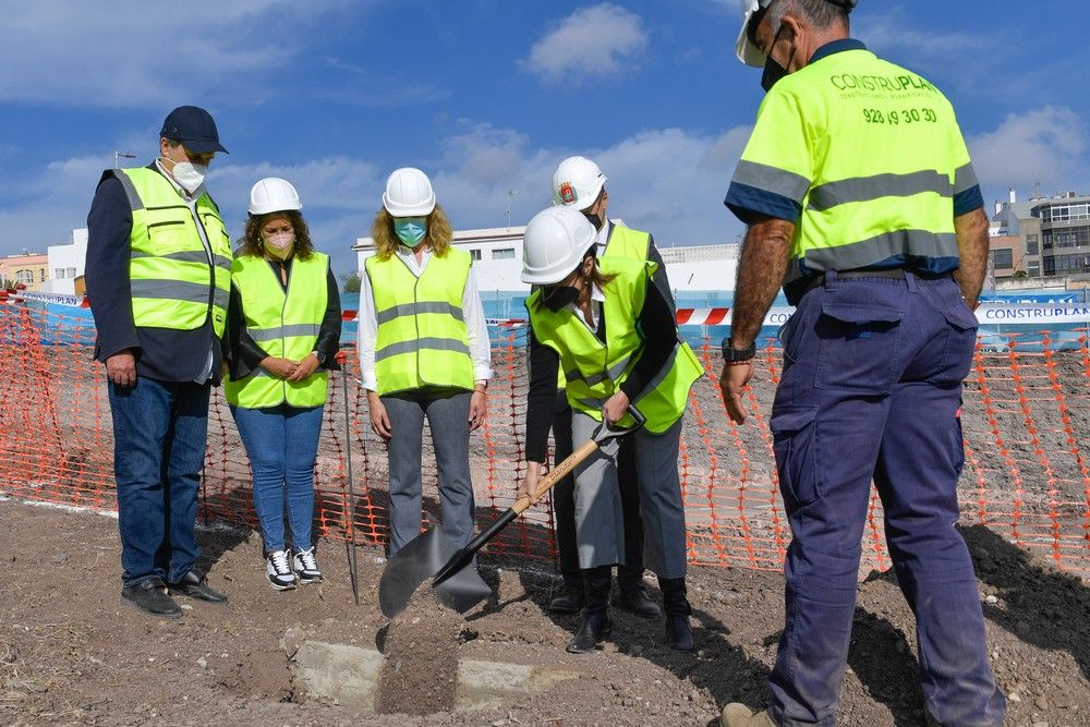 Construcción del último edificio del Área de Regeneración y Renovación Urbana (ARRU) de Tamaraceite