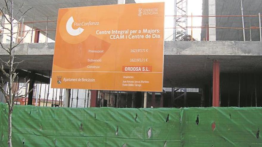 Las obras del centro del mayor de Benicàssim, a final de año