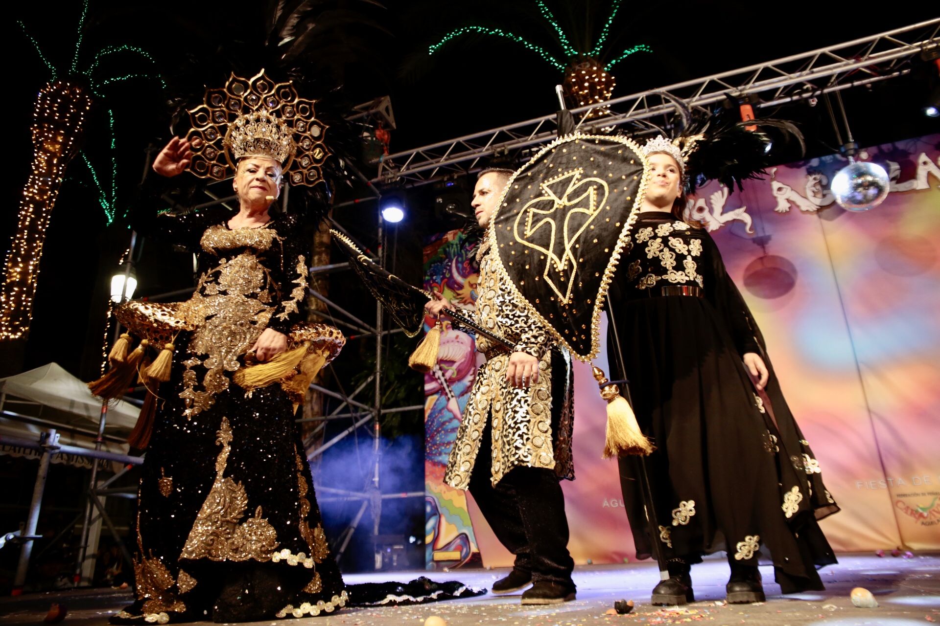 Batalla de Don Carnal y Doña Cuaresma, y pregón del Carnaval de Águilas en fotos