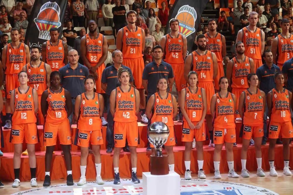 Así fue la presentación del Valencia Basket