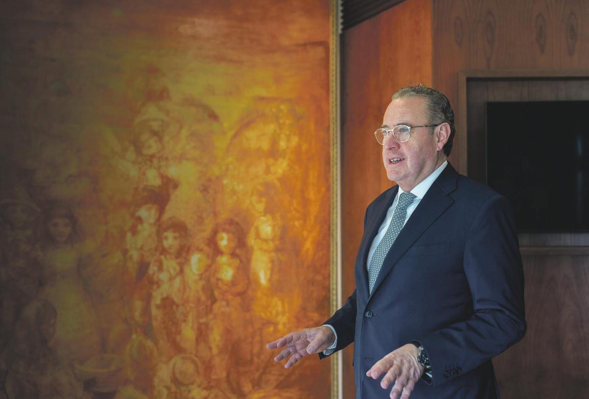 José Luis Suárez, presidente de Copasa.
