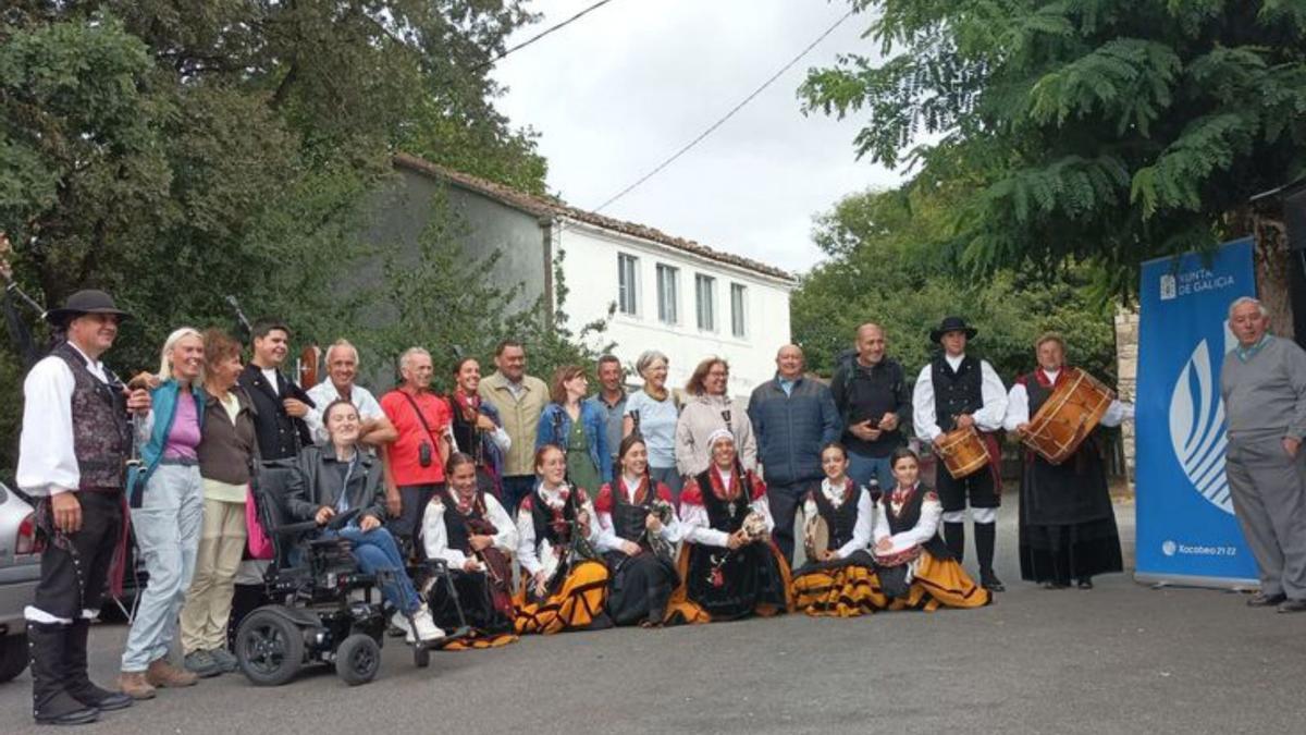 Sesión de música en Río con Os Trasnos de Doade