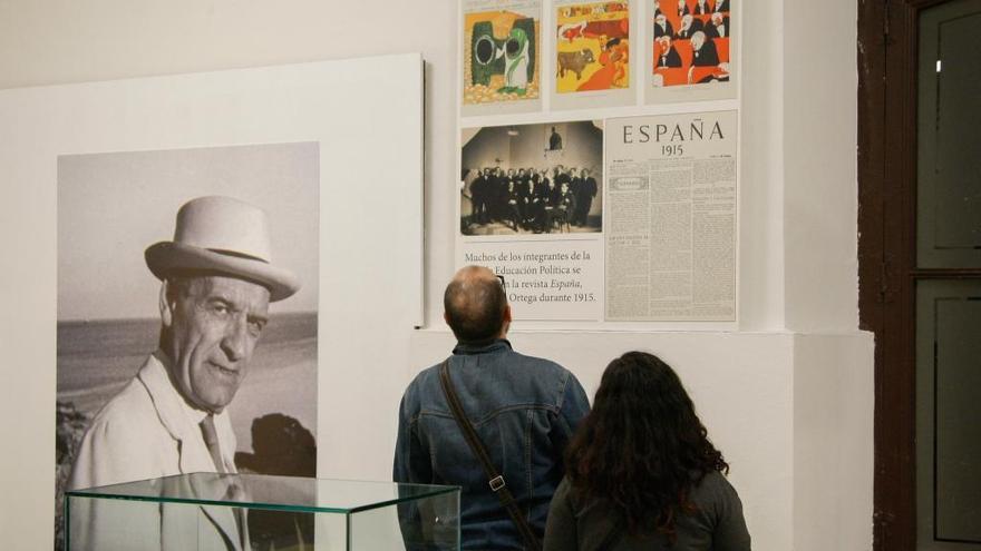 Exposición sobre Ortega y Gasset que se complementa con una serie de conferencias