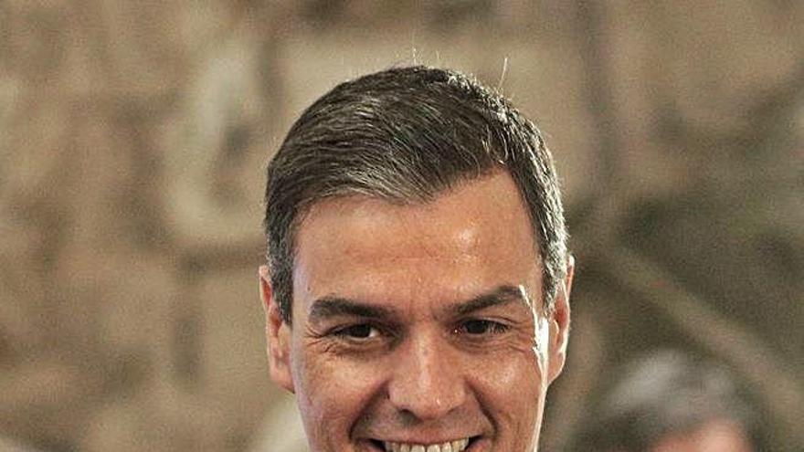 Pedro Sánchez, ahir