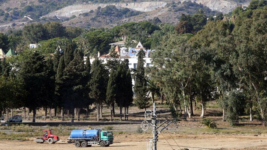 El Ayuntamiento inició en 2013 los trabajos de conversión del Campamento Benítez en un parque sin tener el plan urbanístico aprobado.