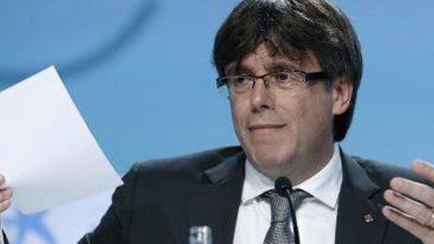 Carles Puigdemont ahir en la reunió del Cercle d&#039;Economia a Sitges