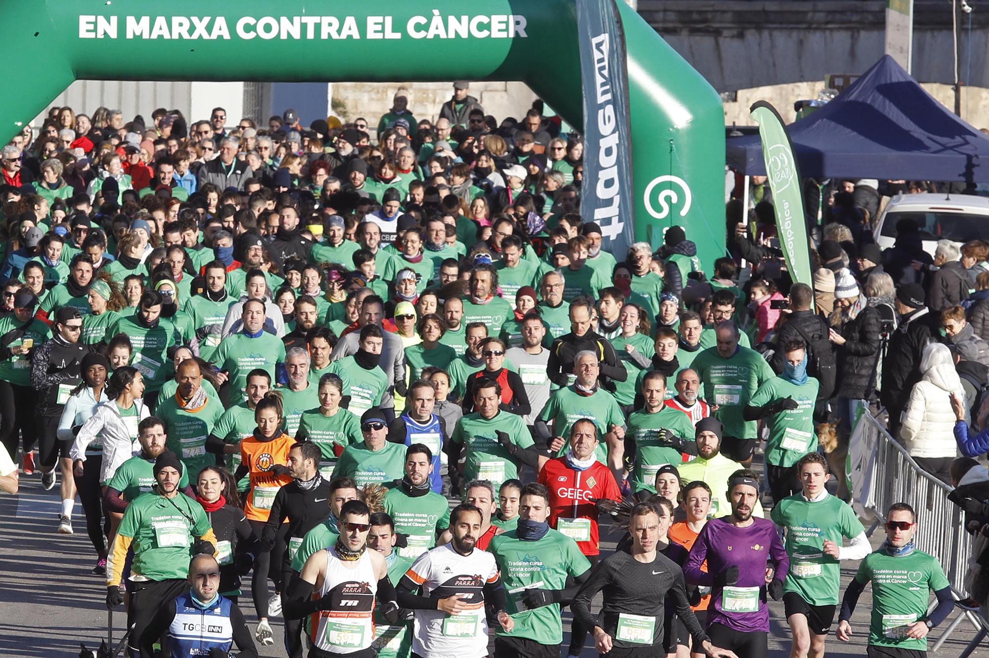 Tradeinn Cursa Girona en Marxa Contra el Càncer
