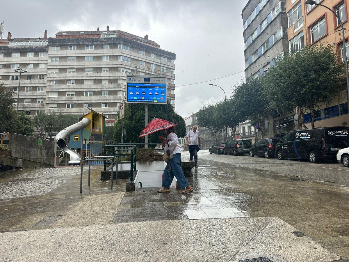 La lluvia volverá a mojar Galicia esta semana