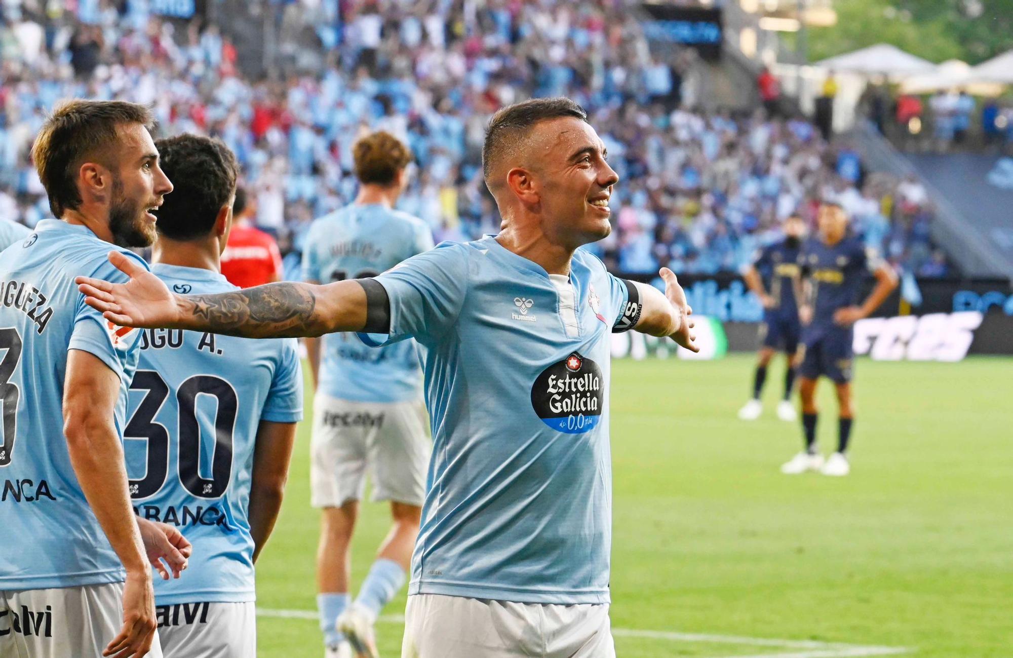 Las mejores fotografías del estreno liguero con victoria del Celta ante el Alavés