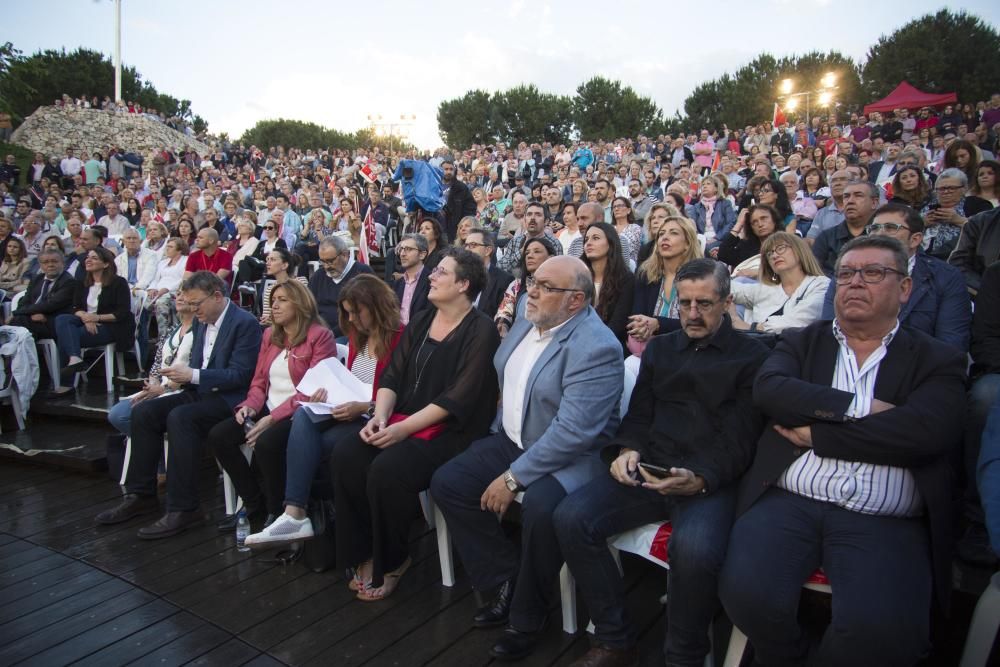 Mitin de Susana Díaz en València