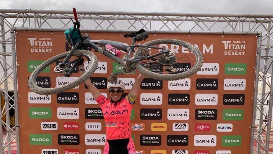 María José M. Maroto finaliza con éxito la dura segunda etapa
