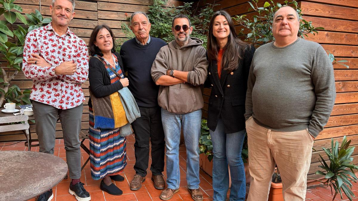 Toni Oriñana, Pilar Beltran, Miquel Berga, Eduard Marco, Balbina Sendra i Jordi Cornudella.