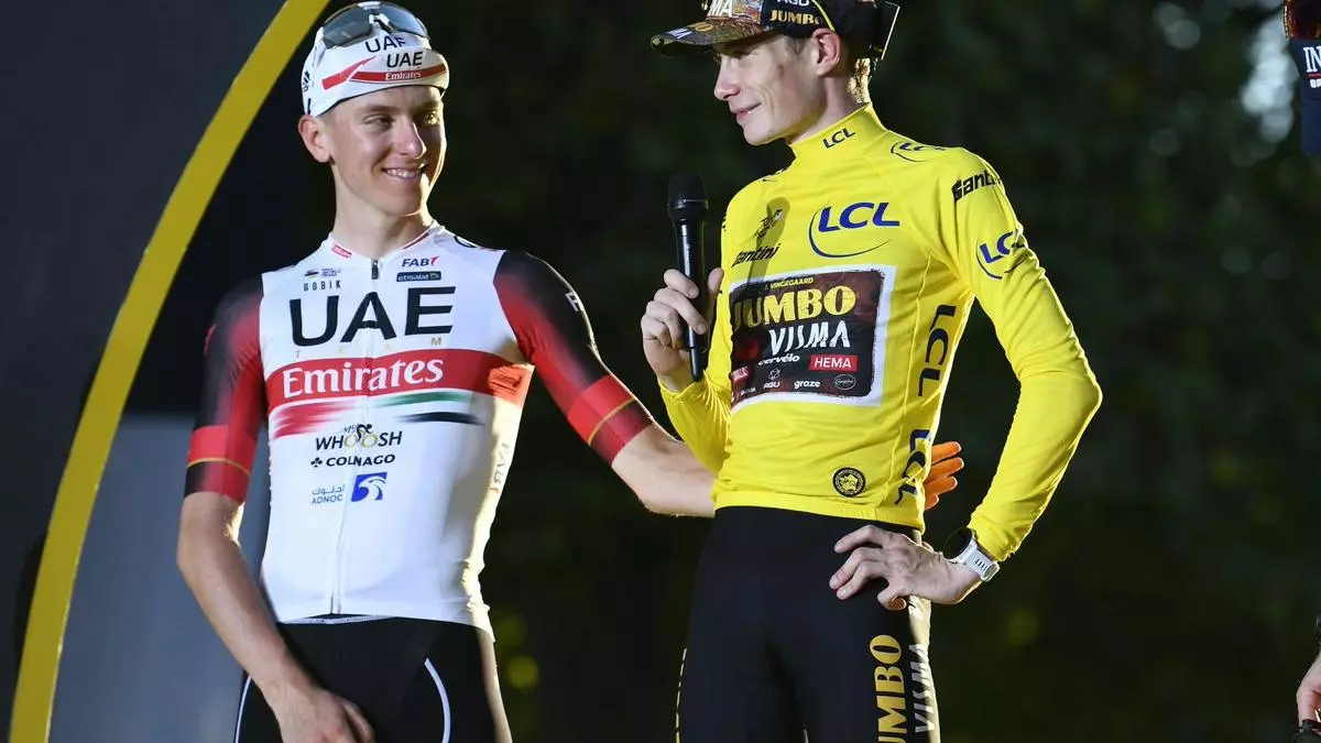 Pogacar y Vingegaard ensayan antes del Tour