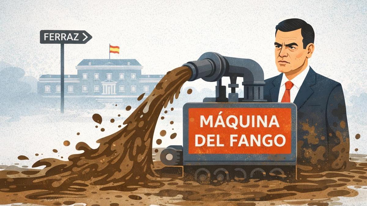 Pedro Sánchez y la máquina del fango.