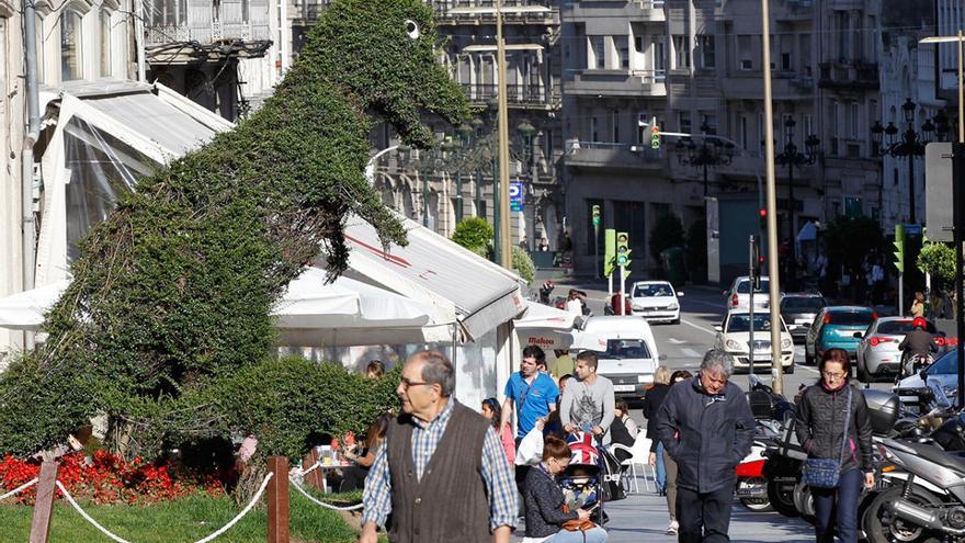 Dinoseto cumple 5 años como testigo de la historia de Vigo