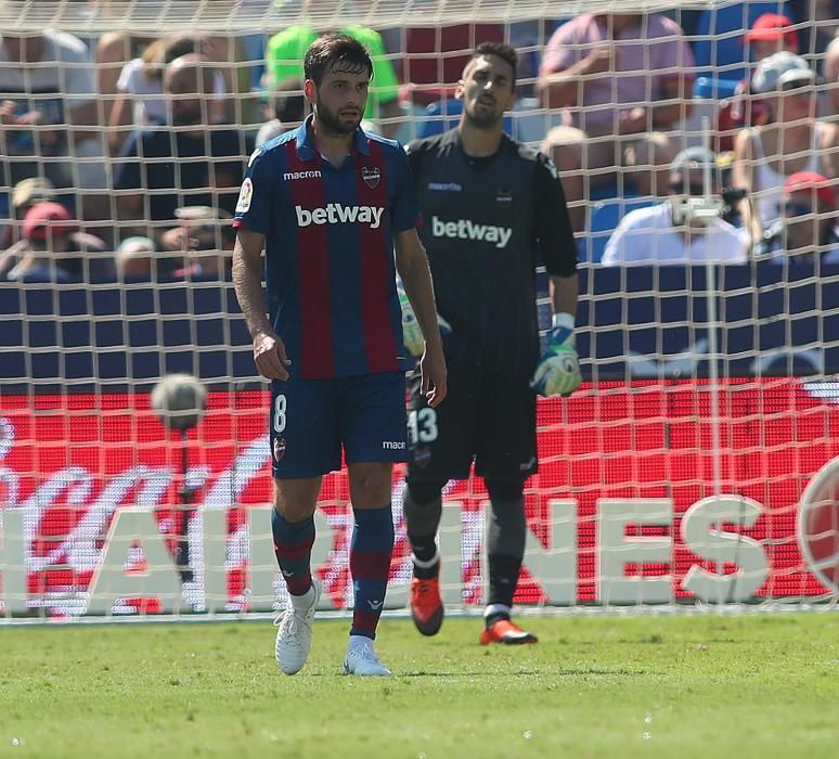 Levante 2-6 Sevilla, en imágenes