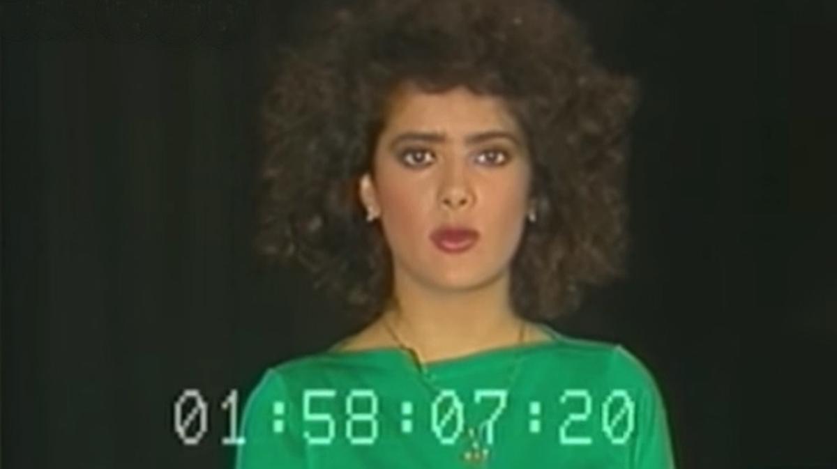 El 1988, una Salma Hayek gairebé irreconeixible es va presentar al seu primer càsting per a un culebró de Televisa.