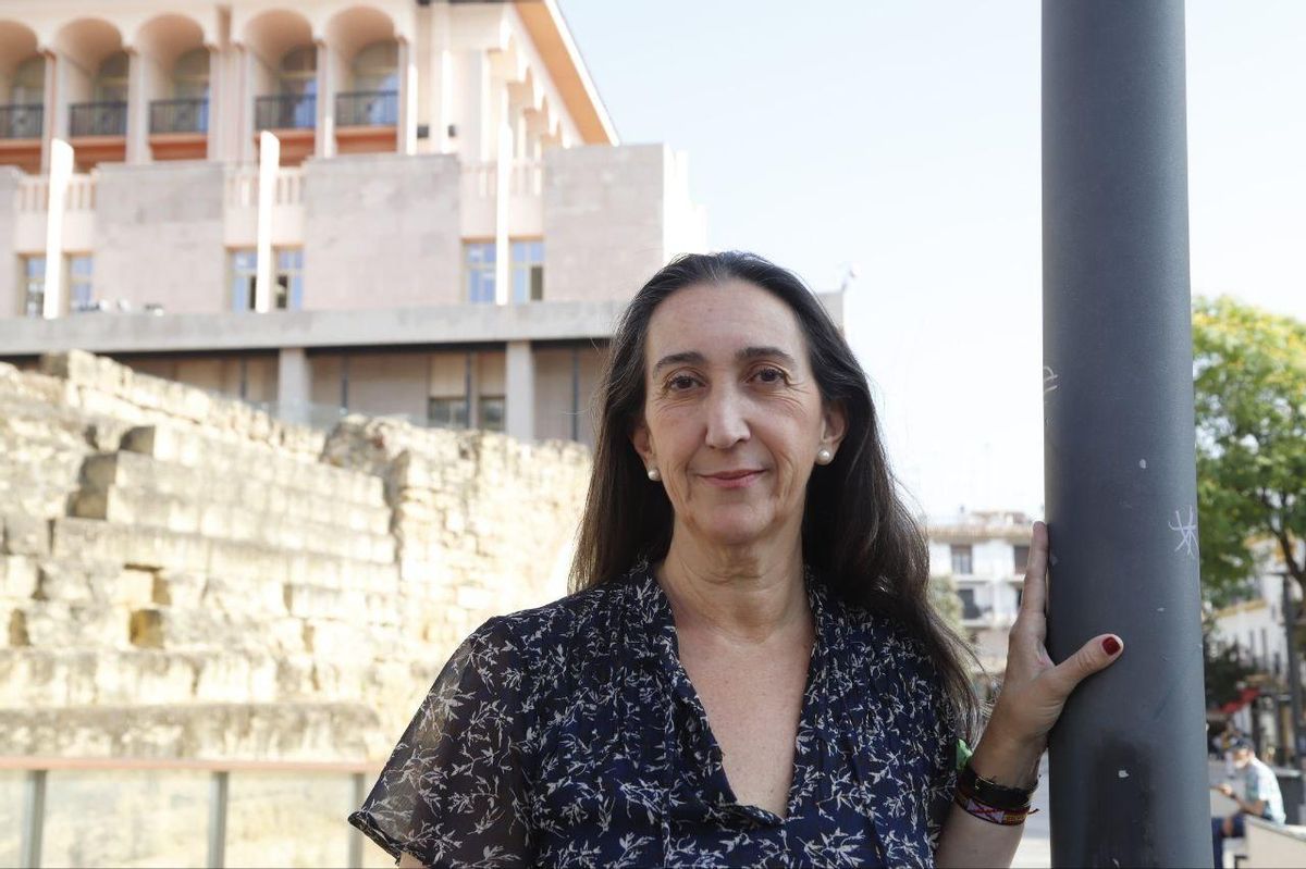 Paula Badanelli, portavoz de Voz en el Ayuntamiento de Córdoba.