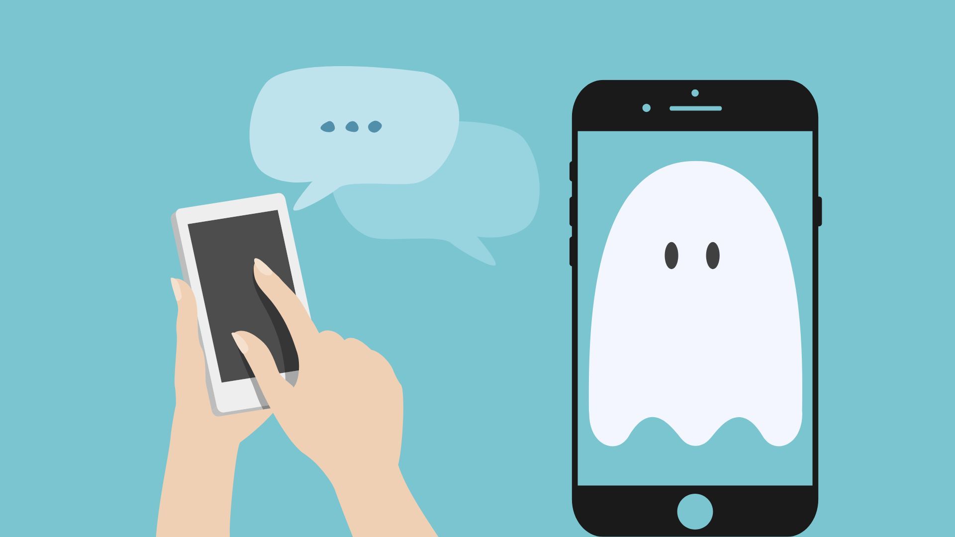 La interrupción de la comunicación constituye la característica clave del 'ghosting'