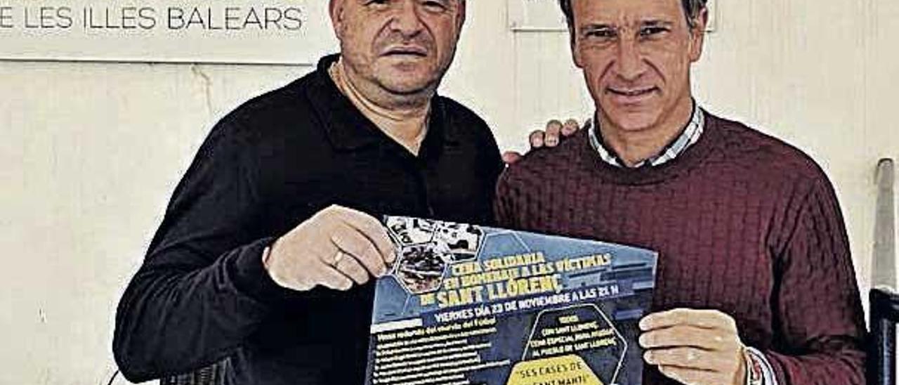 La base del Cardassar, invitada a la cena-coloquio por Sant Llorenç