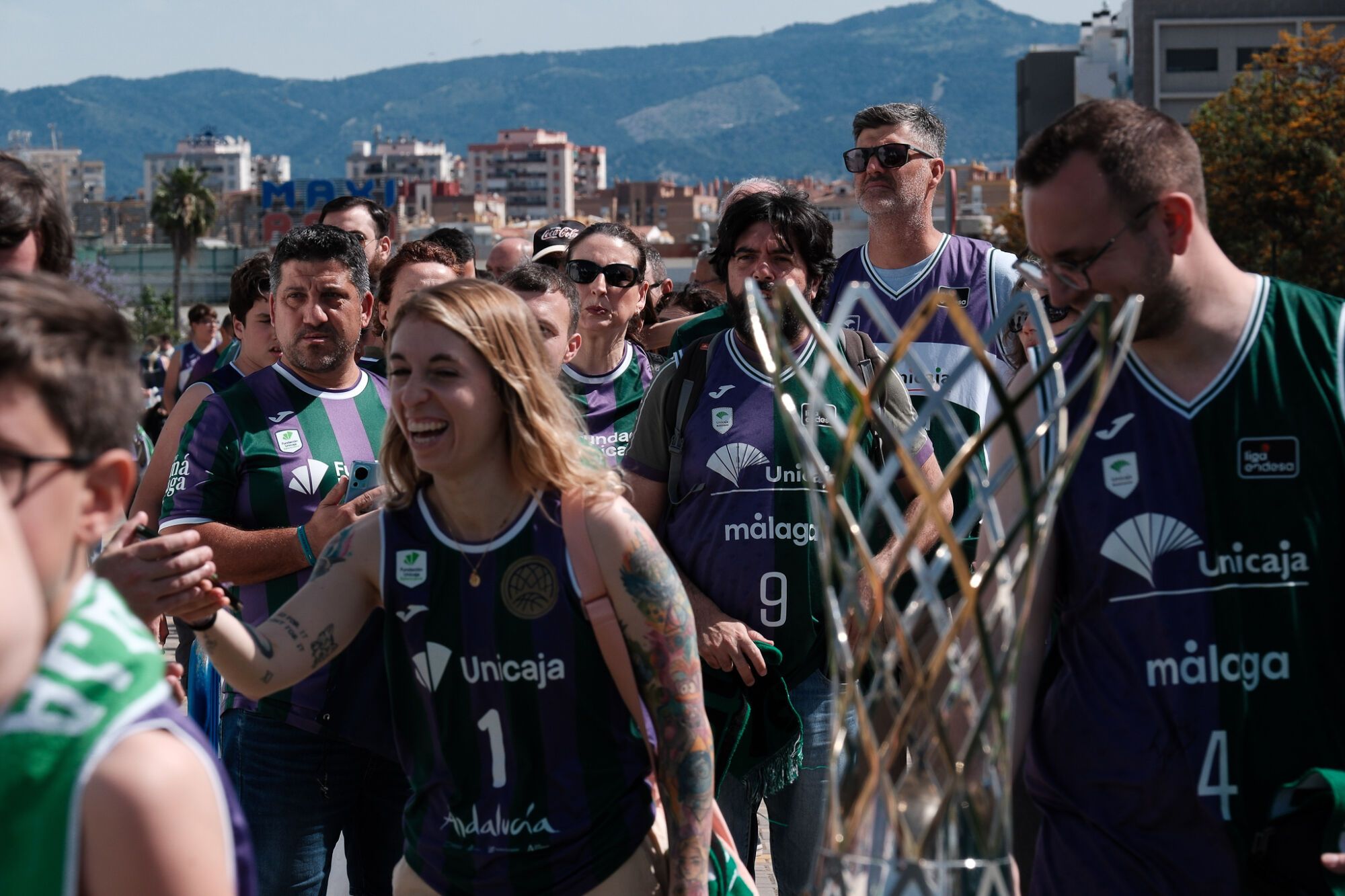 Imágenes de la celebración del título de la BCL en el Carpena