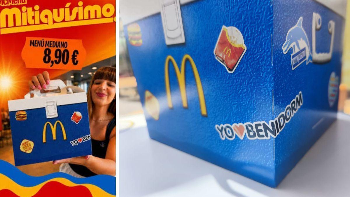 Neveras personalizadas con Benidorm forman parte de la estrategia de identificación del producto.