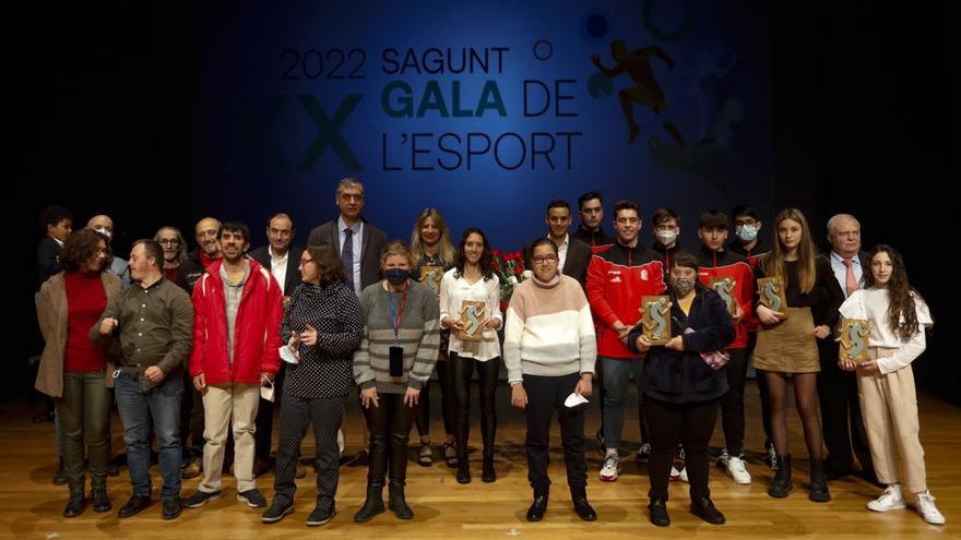La Gala del Deporte de Sagunt regresa dos años después.