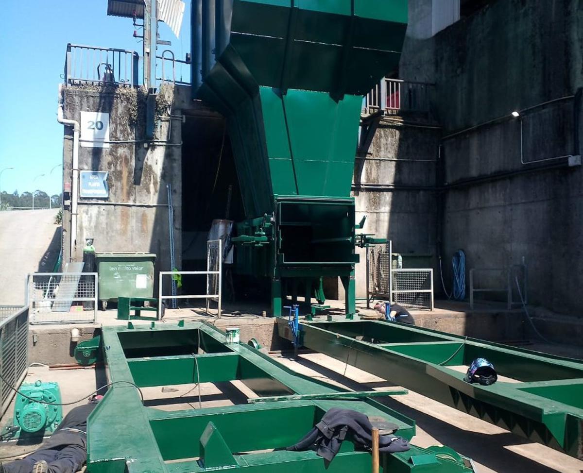 Las instalaciones de la planta de transferencia. | FDV