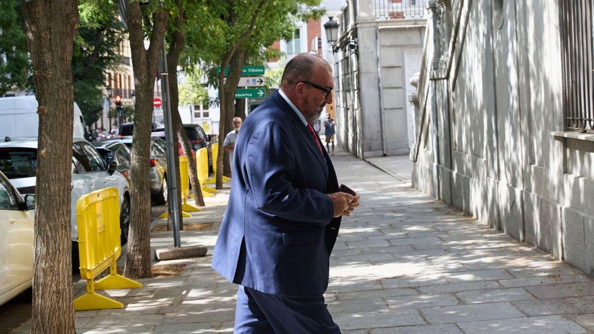 Koldo García a su llegada al Tribunal Supremo.
