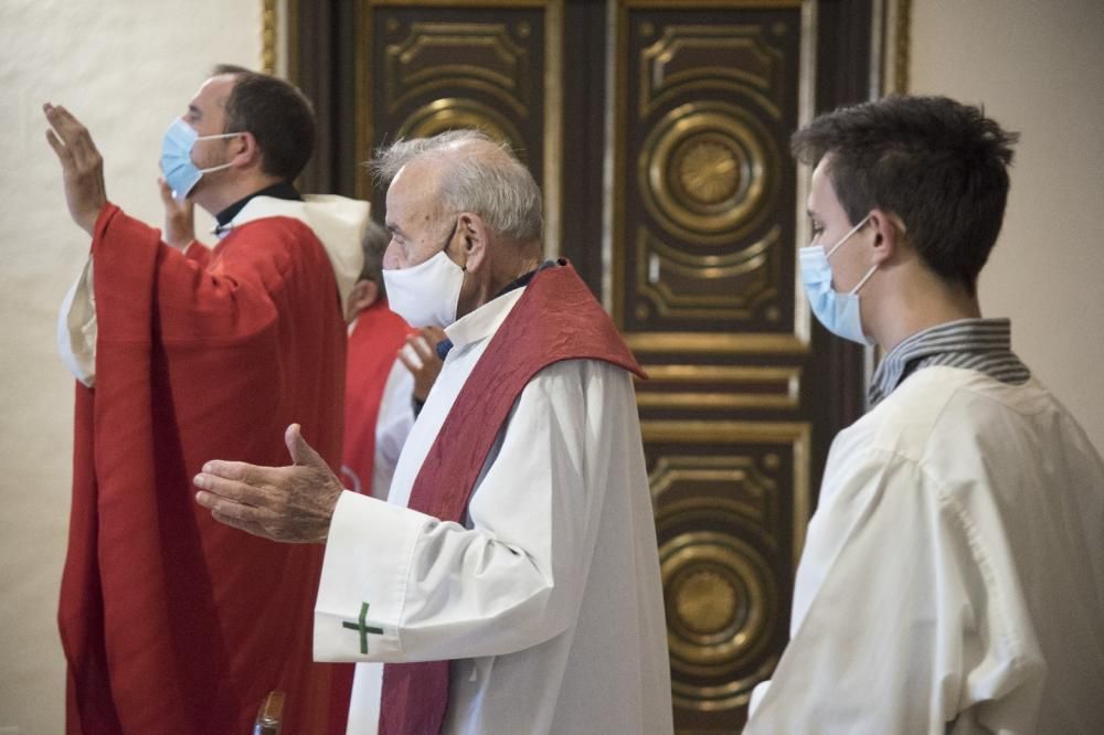 Queralt s'omple per celebrar Sant Marc i homenatjar mossèn Barniol