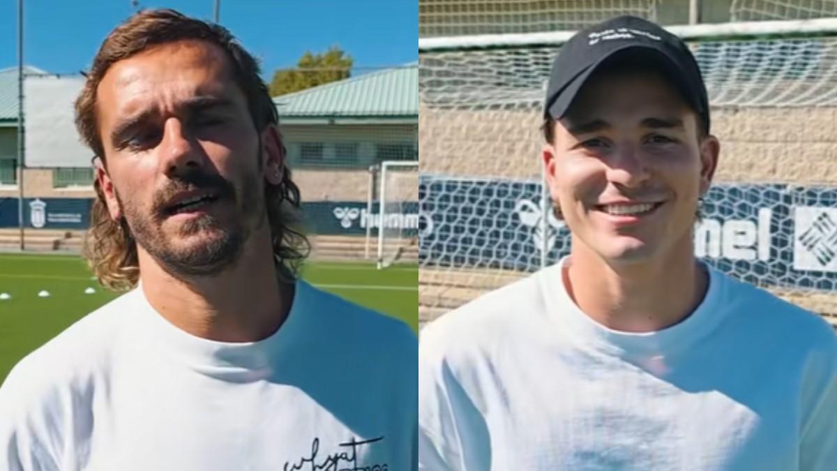 Griezmann y Julián Álvarez