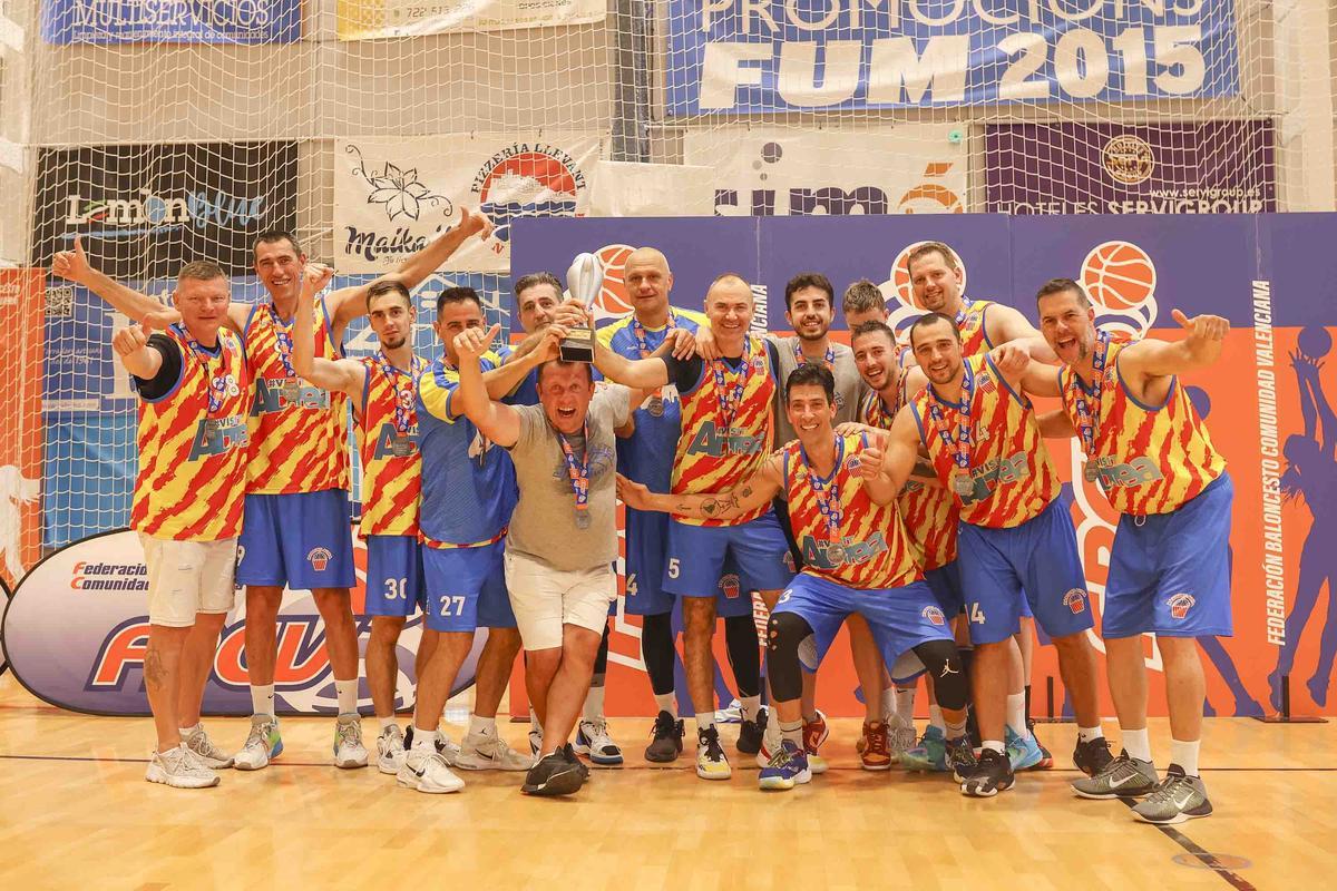 El Bàsquet Altea, sucbampeón de  1ª División Masculina.