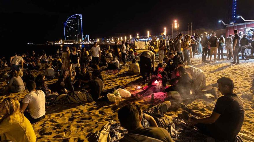 Verbena de Sant Joan en Barcelona ciudad