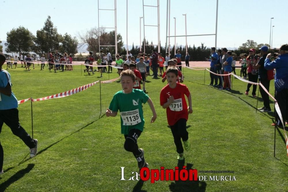 Final Cross Escolar de Lorca: Benjamin masculino