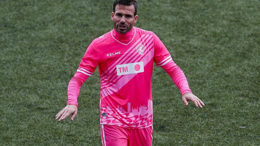 David Torres, en su debut como herculano en Badalona.