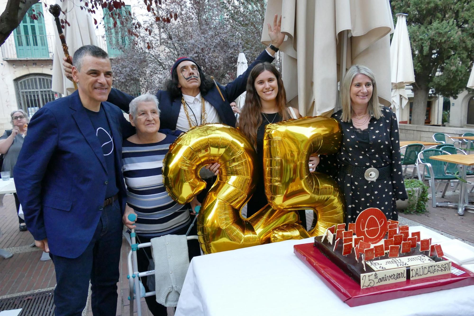 El Dalícatessen reviu Salvador Dalí per celebrar el seu 25è aniversari