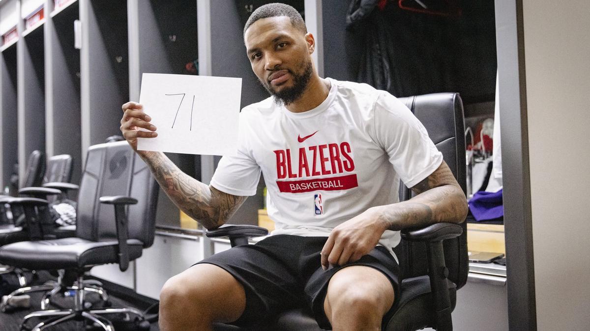 Lillard, el gran anotador de los Blazers