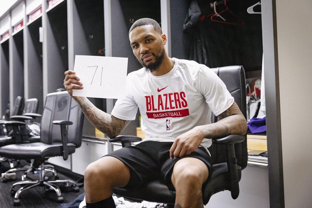 Lillard, el gran anotador de los Blazers