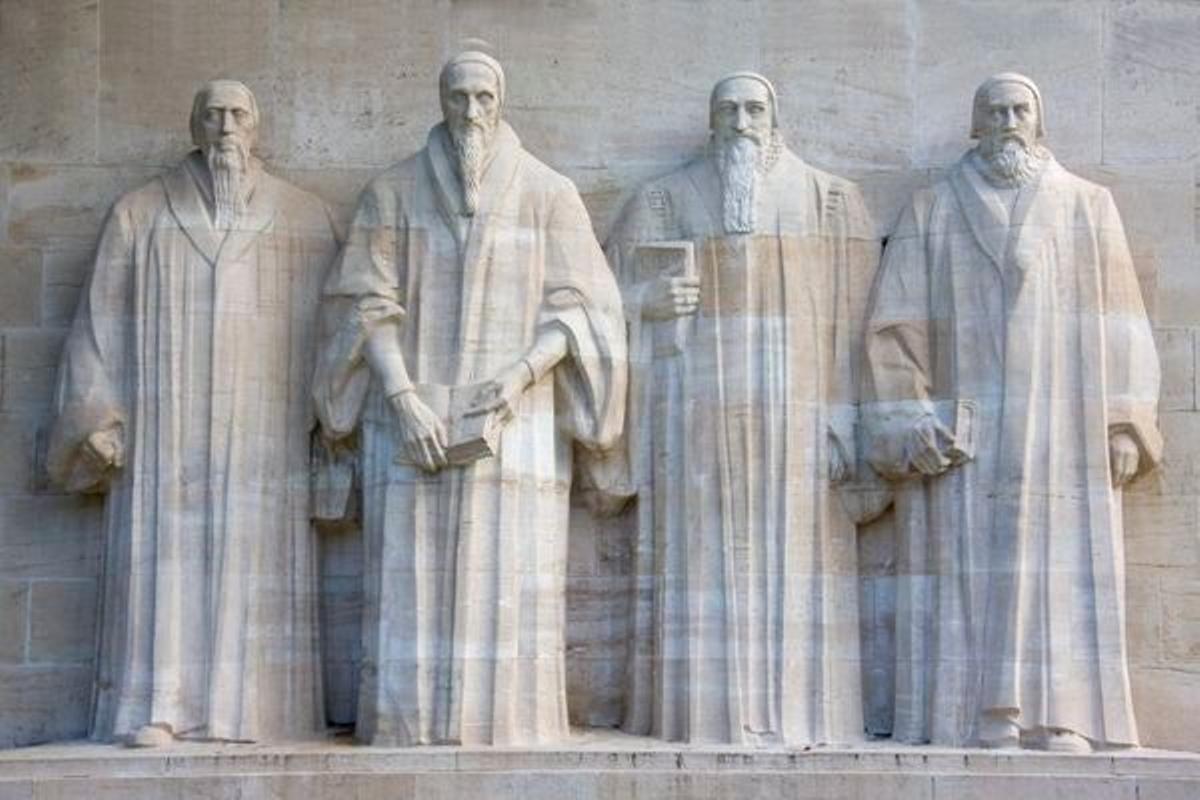 Las estatuas de los reformadores en el Paque de los Bastiones