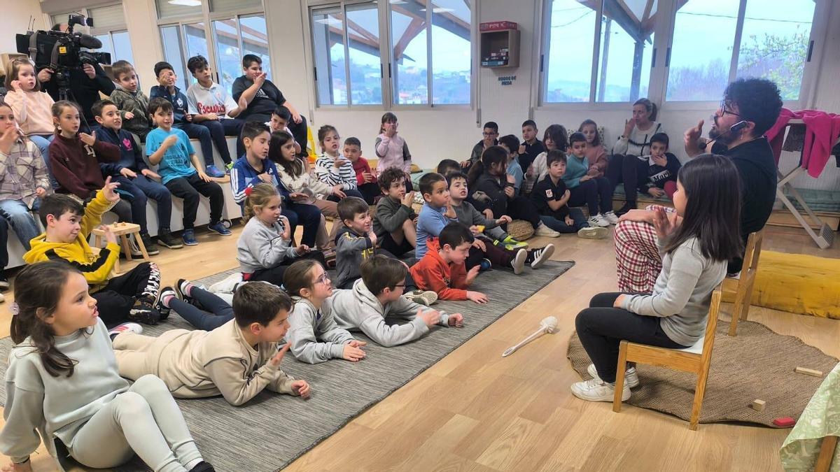 El proyecto "Todas e todos contamos" en el colegio A Torre-Cela (Bueu)