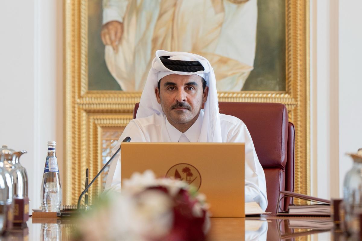 Emir von Qatar Tamim bin Hamad Al Thani.
