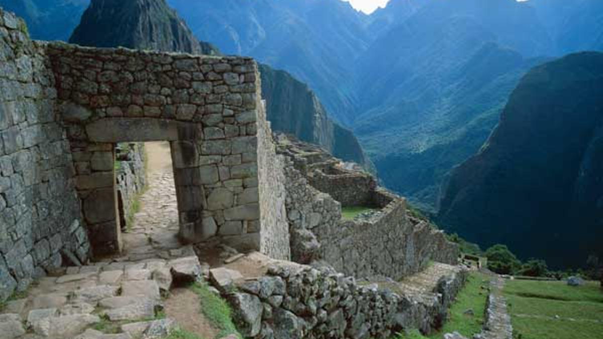 Machu Picchu, donde se agarra el sol