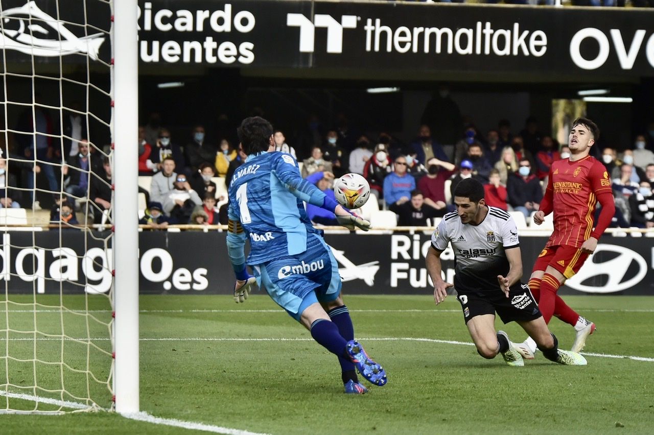 Así ha sido el partido del FC Cartagena contra el Zaragoza