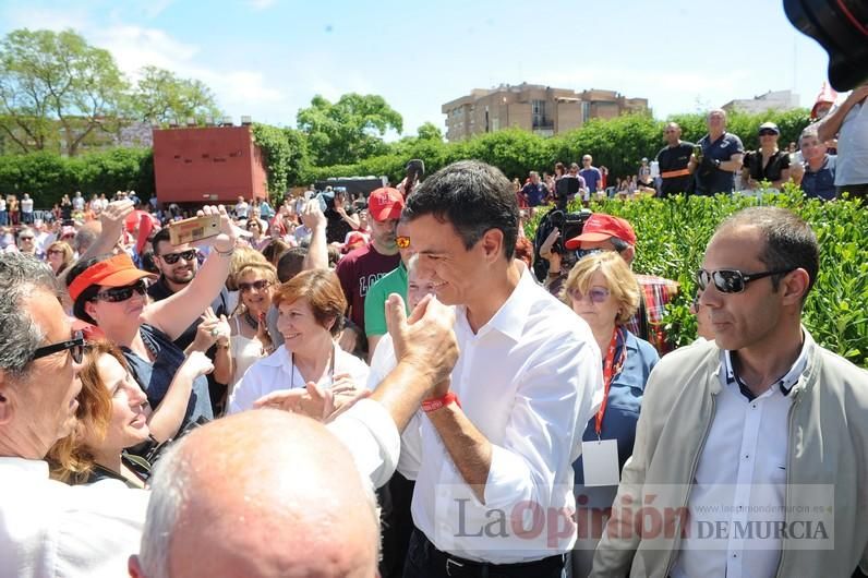 Pedro Sánchez en Murcia