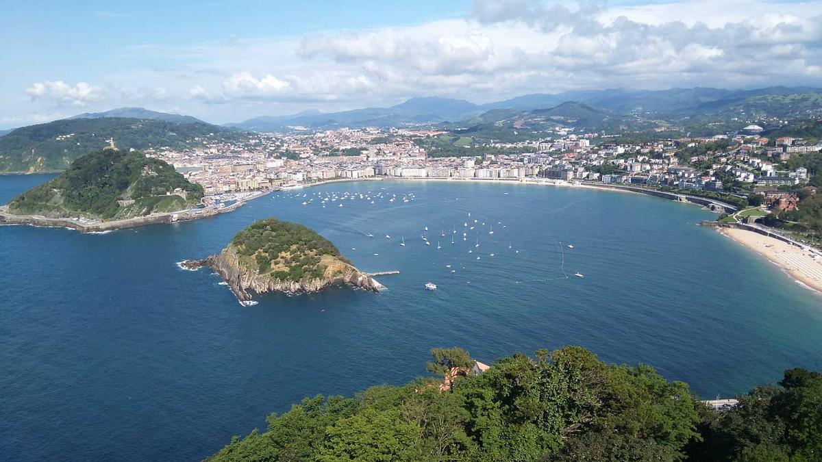 San Sebastián desde el Monte Igueldo